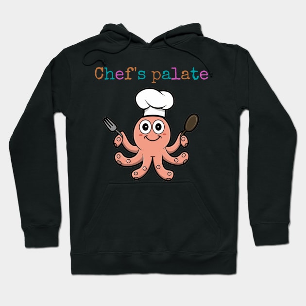 Octopus Chef Hoodie by pmArtology